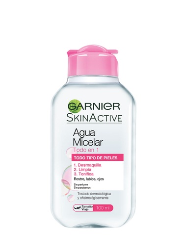 [24783] Garnier Agua Micelar Piel Sensible Todo en 1de 100 ml