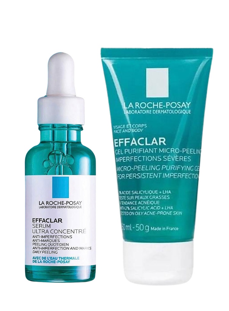 Pack Effaclar Serum Anti-imperfeciones + GRATIS Effaclar Gel Micro-exfoliante de 50 ml