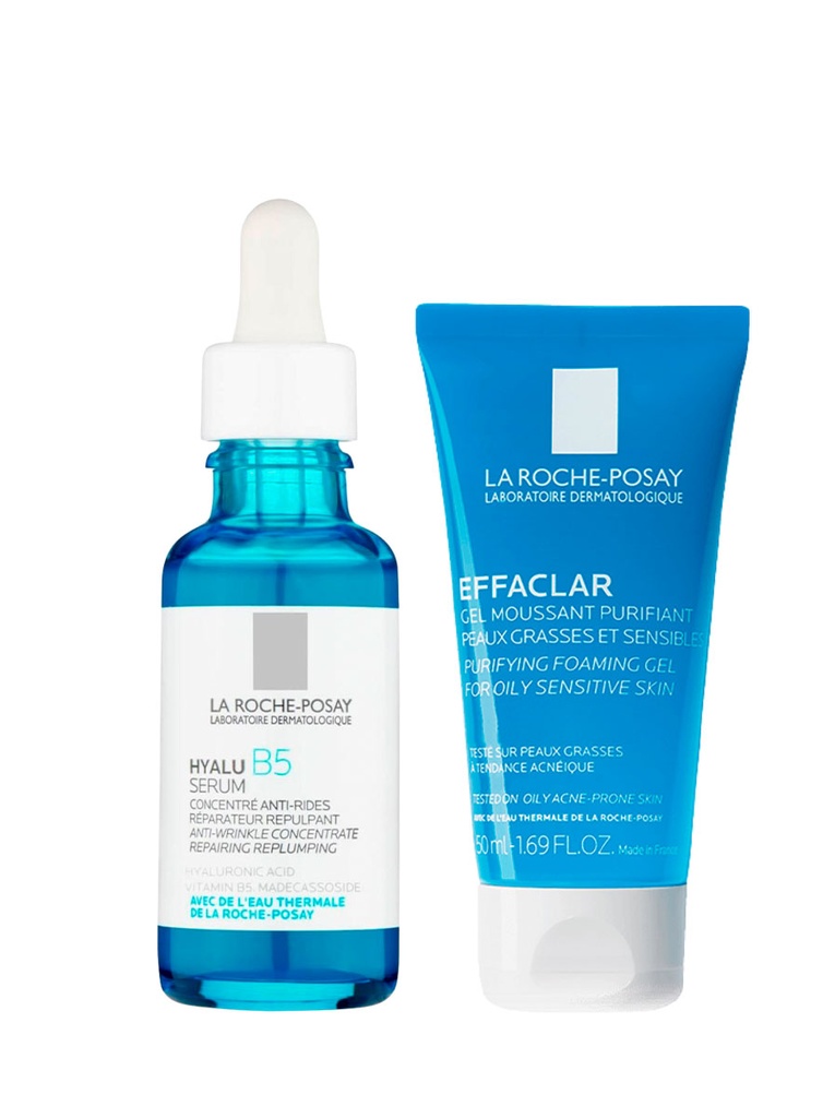 Pack Hyalu B5 Serum + GRATIS Effaclar Gel de 50 ml