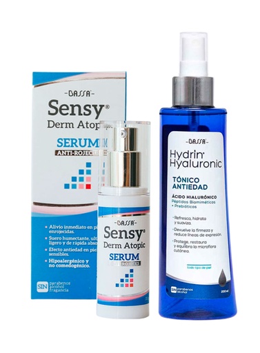 [PACK SENSYDERM 2] Pack Sensy Derm Atopic Serum + GRATIS Hydrin Hyalorunic Tonico
