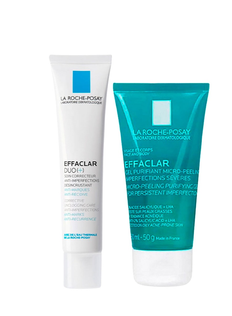 Pack Effaclar Gel Facial Duo + GRATIS Effaclar Gel Micro Exfoliante de 50 ml