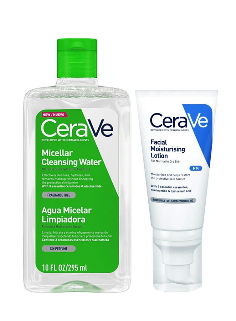 Pack Cerave Agua Micelar + Locion Hidratante PM