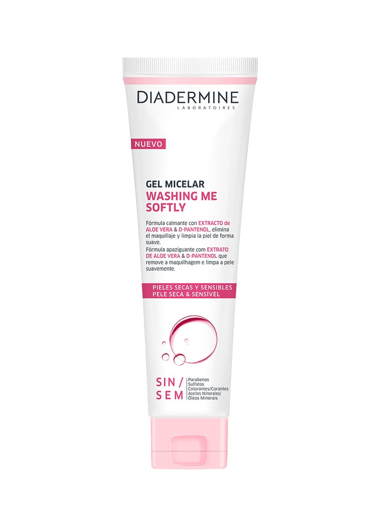 Diadermine Gel Micelar Piel Seca y Sensible de 150 ml