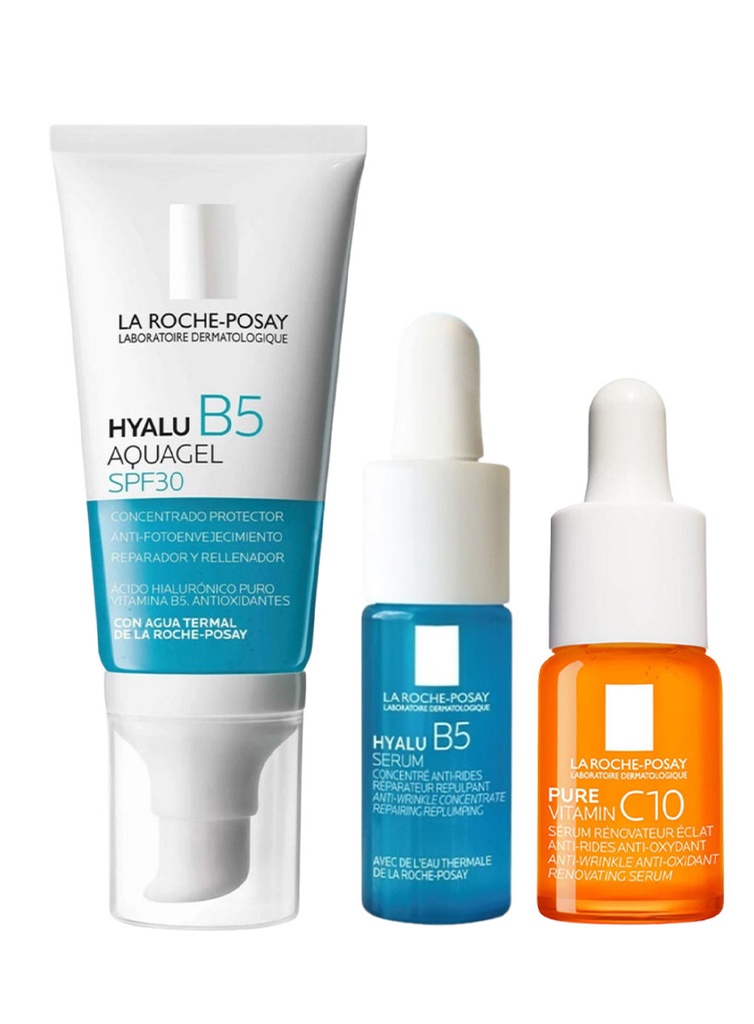 Pack Hyalu Aqua Gel + GRATIS Hyalu B5 Serum + Vit C10 Serum