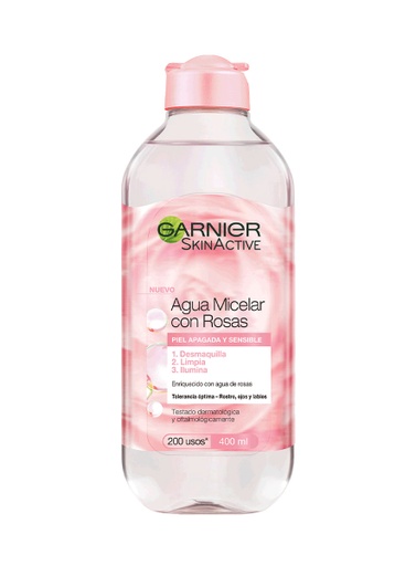 [3600542326414] Garnier Agua Micelar Rose 400 ml