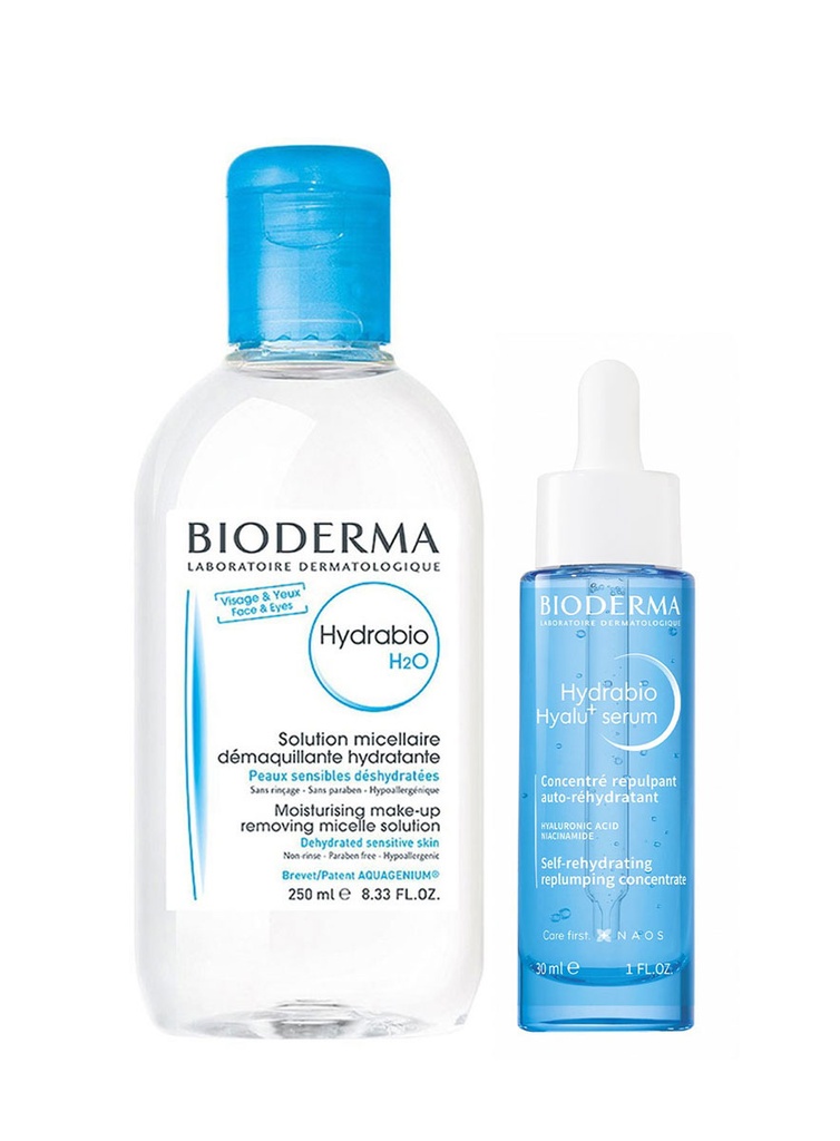 Pack Hydrabio Serum + Agua Micelar Hydrabio H20 250 ml + GRATIS Neceser