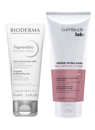 [pack pigmentbio] Pack Pigmentbio Sensitive Areas + GRATIS CumLaude Limpiador Intimo