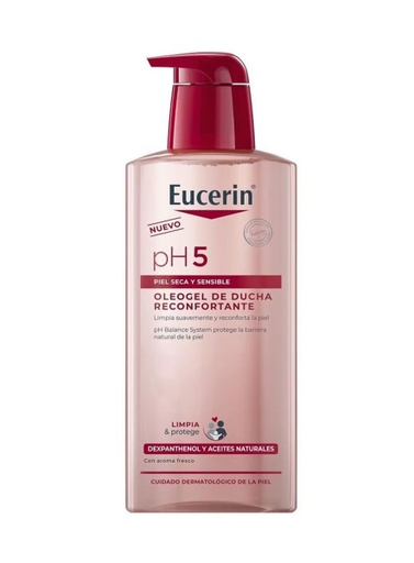 Ph5 Eucerin Aceite y Gel de Ducha Limpiador de 400 ml