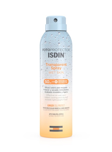[8429420187917] Fotoprotector Transparente Spray Wet Skin SPF50 de 250 ml