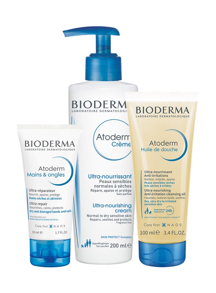 Atoderm Pack Bioderma Higiene e Hidratación